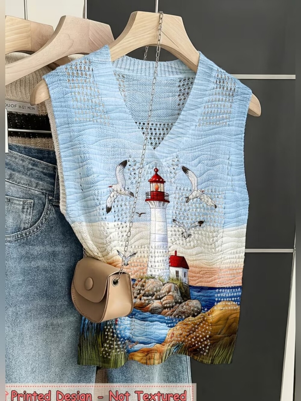Artist designed lightweight sweater vests, Pt.1. ***these need to be ordered***